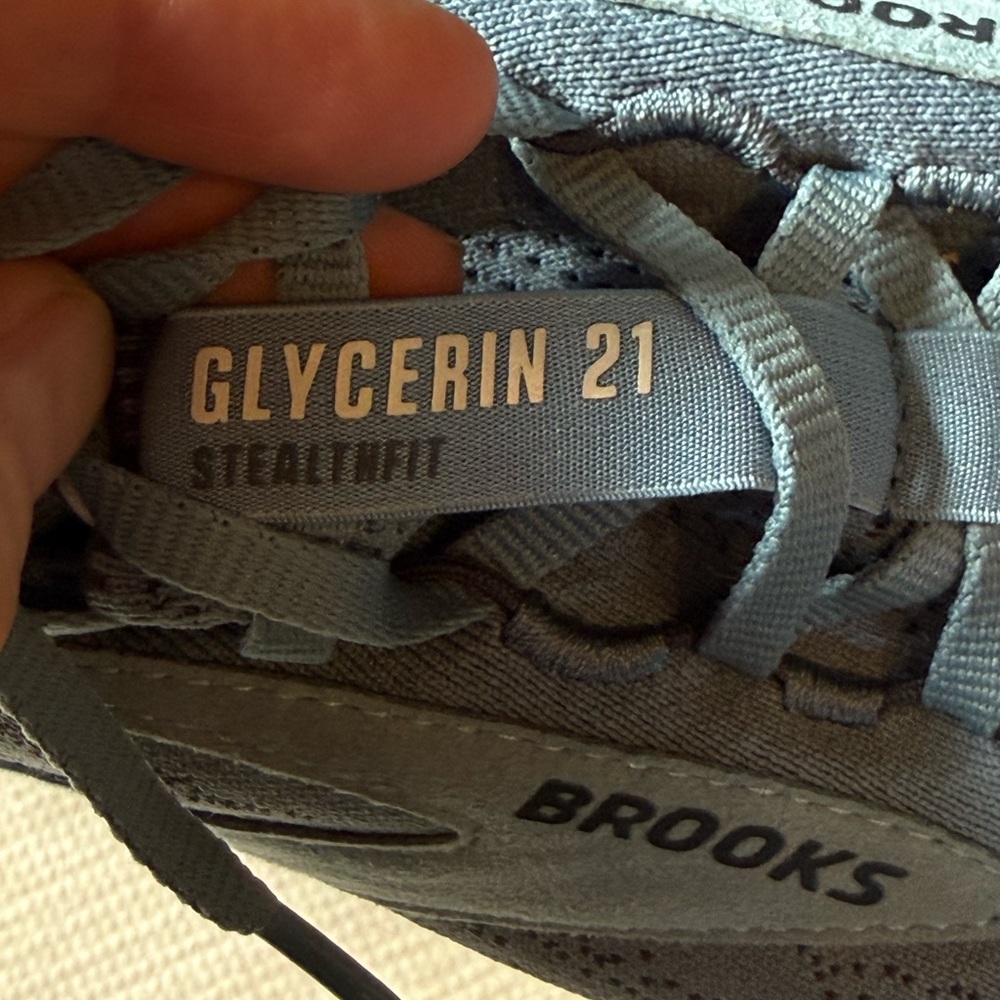 Brooks Glycerin Stealthfit 21 Citadel Ebony Onyx W 10/M 8.5 - Picture 11 of 14